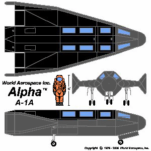 Alpha A-1A - Design for the X Prize Competition!