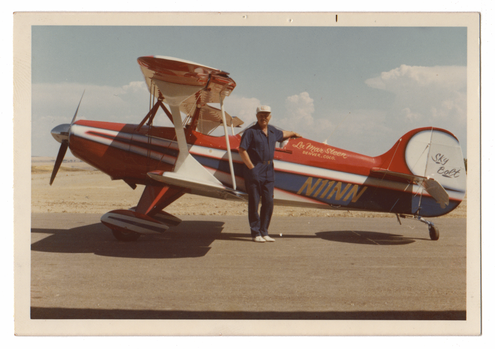LaMar Steen with his Original SkyBolt!